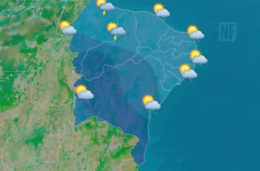  Alerta de chuvas intensas em Sergipe é prorrogado – NE Notícias – NE Notícias