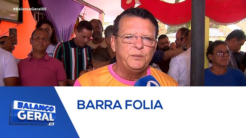  Lançada programação oficial do Barra Folia 2024 | Balanço Geral Sergipe | TV Atalaia – A8SE.com
