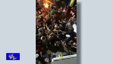  Bom Dia Sergipe | Cantor Igor Kannário é agredido durante confusão em arrastão na Barra dos Coqueiros – Globo