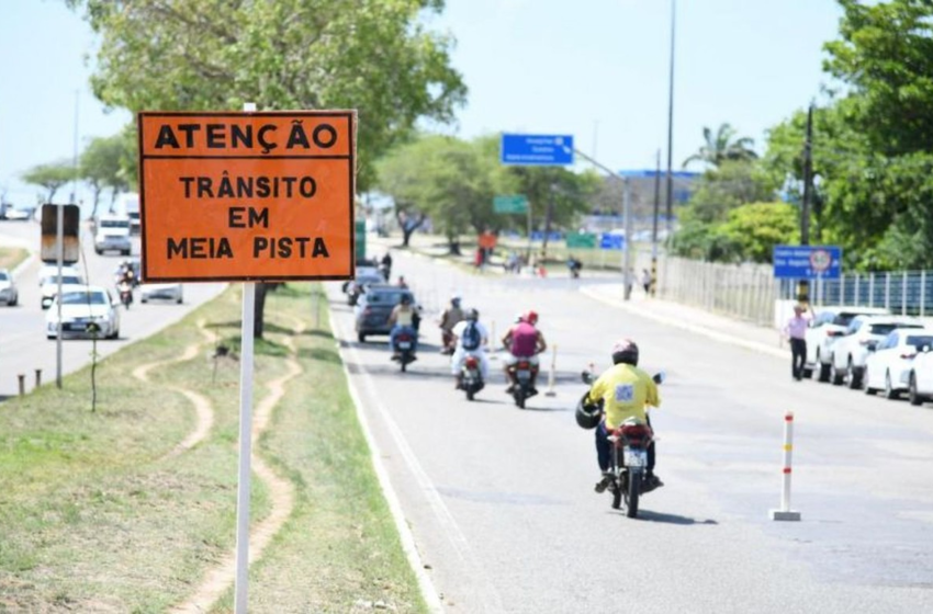  Obras na Tancredo Neves: trânsito fica em meia pista e linhas de ônibus alteradas voltam a circular normalmente – G1