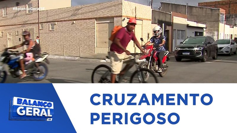  Moradores reclamam de cruzamento no bairro Santo Antônio – A8SE.com