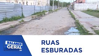  Moradores reclamam de ruas esburacadas no bairro Santa Maria em Aracaju – A8SE.com
