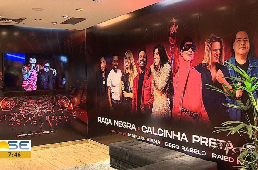  Show de lançamento da nova turnê da banda Calcinha Preta será em Aracaju no dia 16 de março – G1