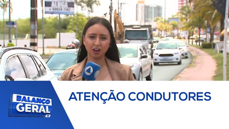  Trânsito na Avenida Tancredo Neves continua com alterações nesta segunda-feira – A8SE.com
