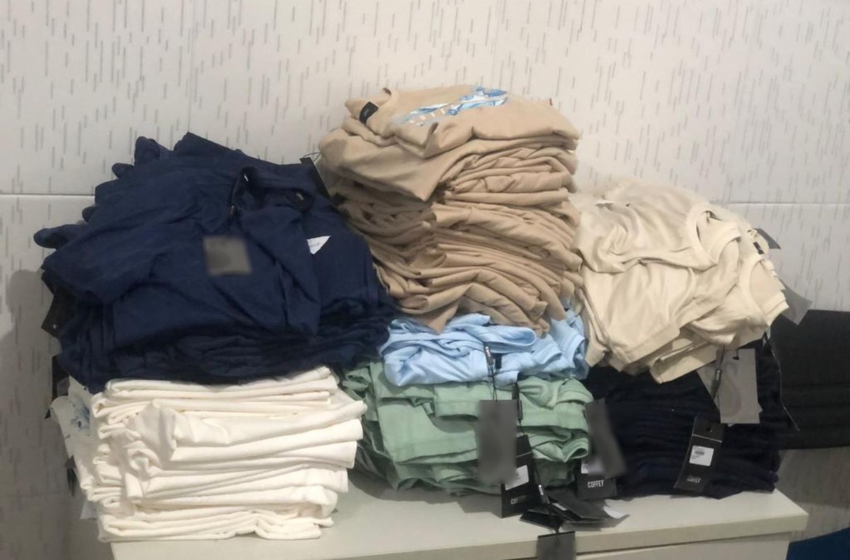  Mais de 800 camisas roubadas são apreendidas em lojas de Sergipe – G1