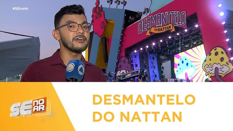  Confira os últimos ajustes do show de Nattan em Aracaju – A8SE.com