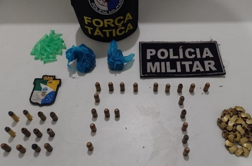  Dupla é presa com 29 munições de uso restrito em casa abandonada na Zona de Expansão de Aracaju – G1