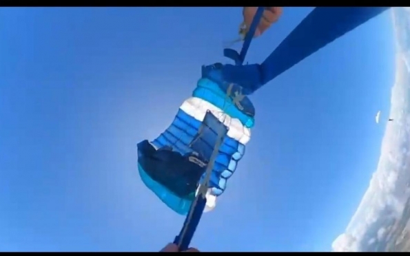  Vídeo: paraquedas enrosca durante salto em Aracaju, Sergipe – F5 News