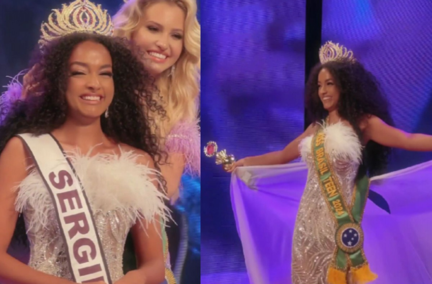  Sergipana Thielle Góis vence Miss Brasil Teen 2024 – G1