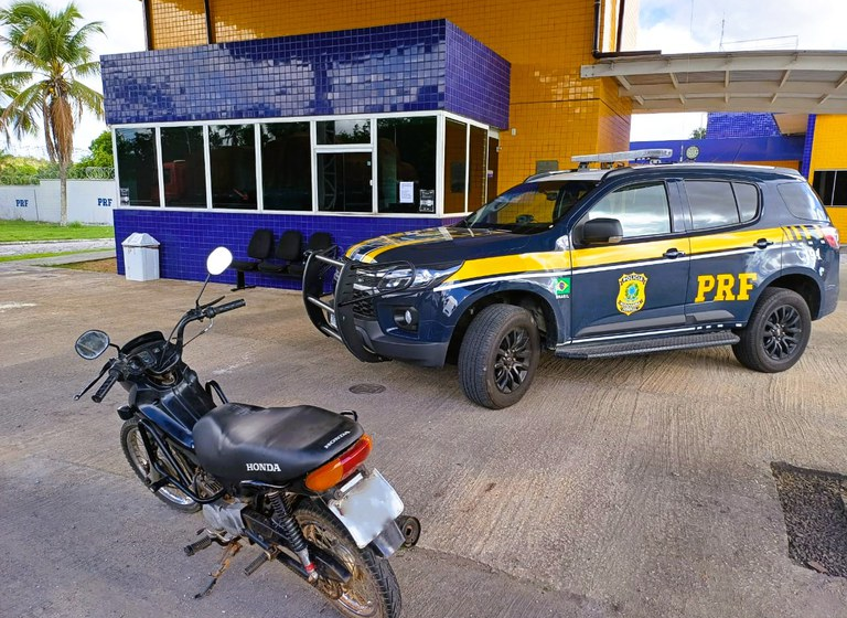  PRF recupera moto roubada em 2018 — Polícia Rodoviária Federal – GOV.BR