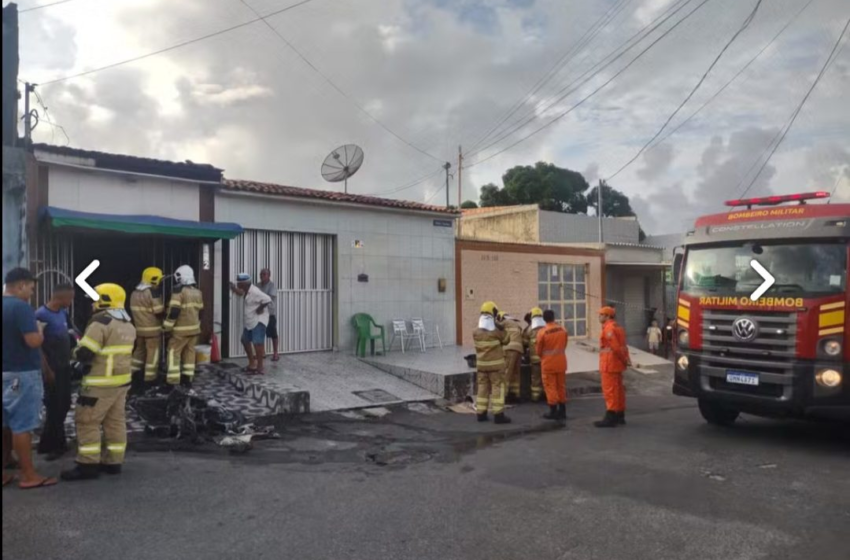  Motocicleta elétrica pega fogo dentro de residência em Aracaju, quatro pessoas ficaram feridas – Lagarto – Lagarto Como eu Vejo
