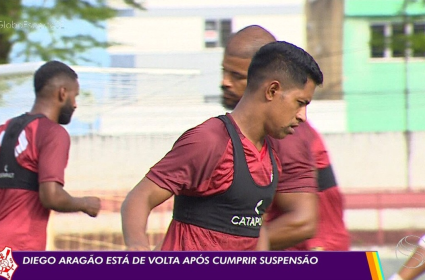  Sergipe encerra preparação para segundo jogo da semifinal do estadual – Globo