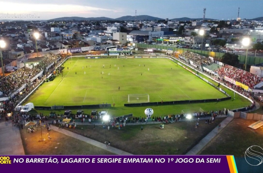  Paulinho elogia postura do Lagarto em jogo de ida da semifinal: "Time está de parabéns" – Globo