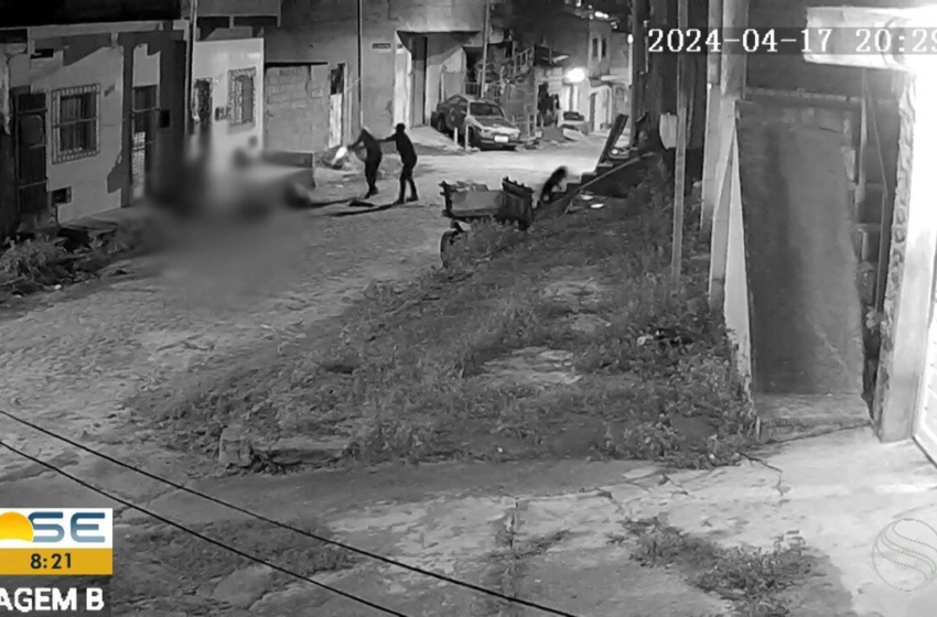  Câmeras flagram tripla tentativa de homicídio que deixou gestante gravemente ferida em Aracaju – G1