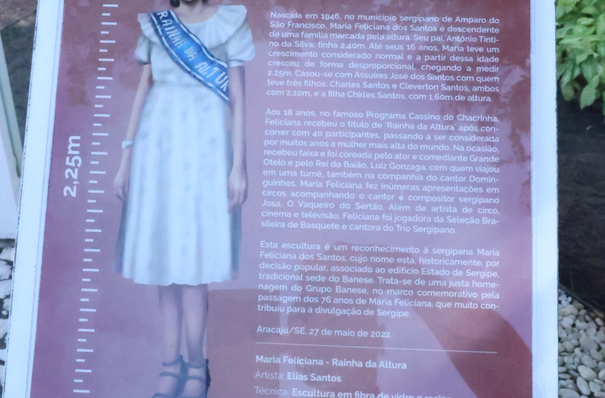  Giro Sergipe reexibe homenagem em memória a Maria Feliciana – Globo