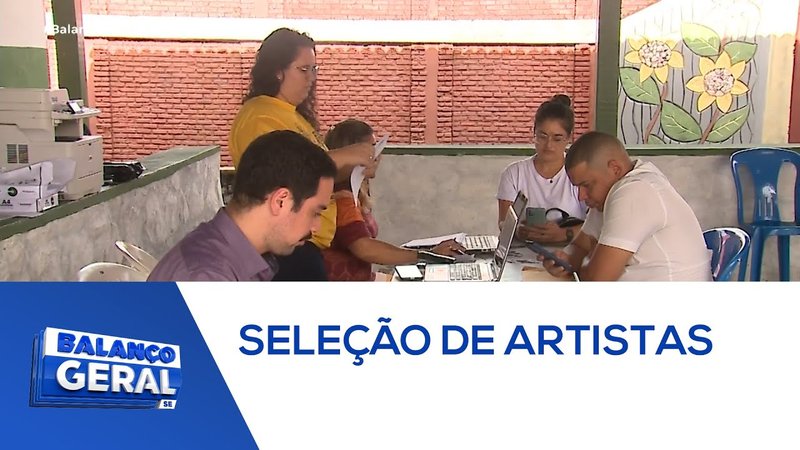  Inscrições para seleção de artistas sergipanos segue até a próxima sexta-feira – A8SE.com