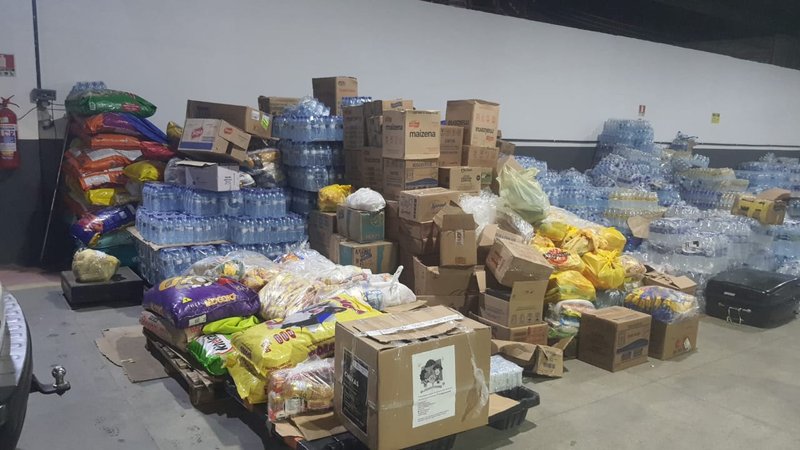  Aena arrecada mais de 50 toneladas de mantimentos e suspende doações no Aeroporto de Aracaju; vídeo – A8SE.com