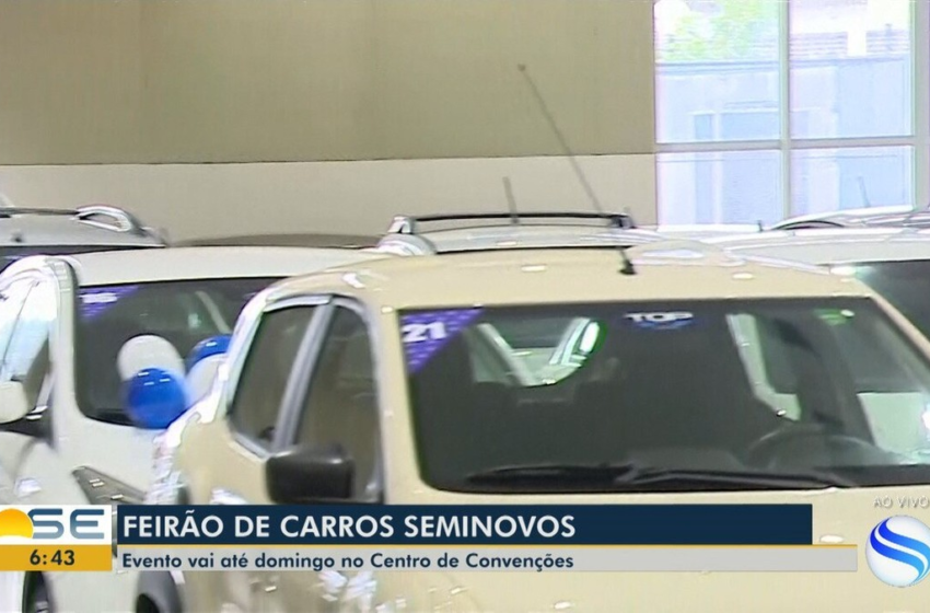  Feirão de veículos seminovos é realizado em Aracaju – G1