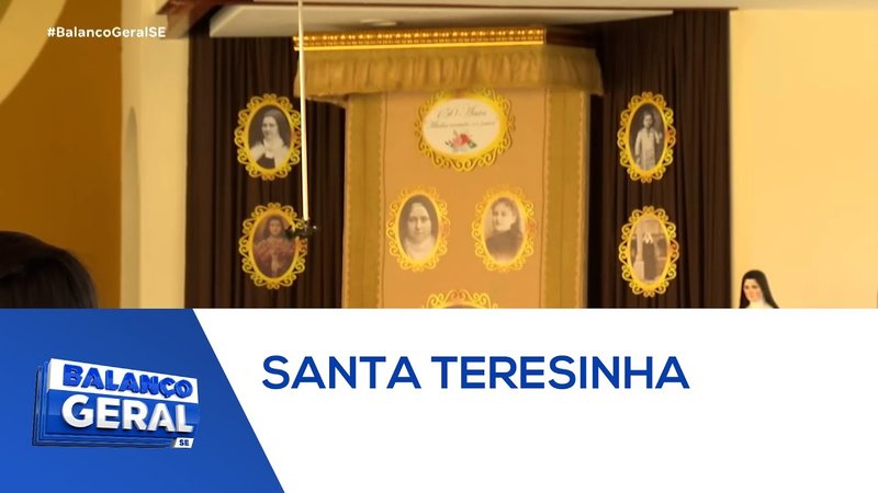  Sergipe acolhe relíquias de Santa Teresinha do Menino Jesus – A8SE.com