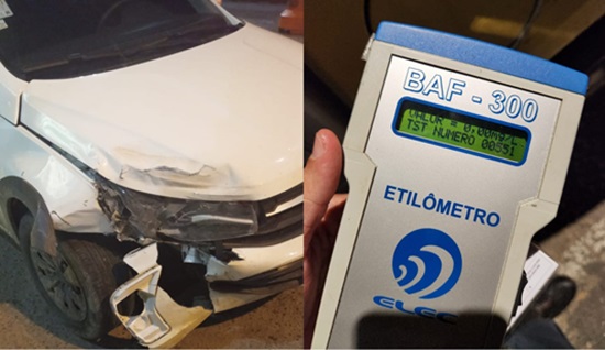  Condutor com sinais de embriaguez é autuado após acidente na SE-270 – O que é notícia em Sergipe – Infonet