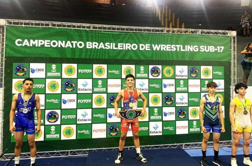  Atleta do “Manaus Olímpica” conquista título brasileiro sub-17 de Wrestling em Aracaju – Amazônia Sem Fronteira