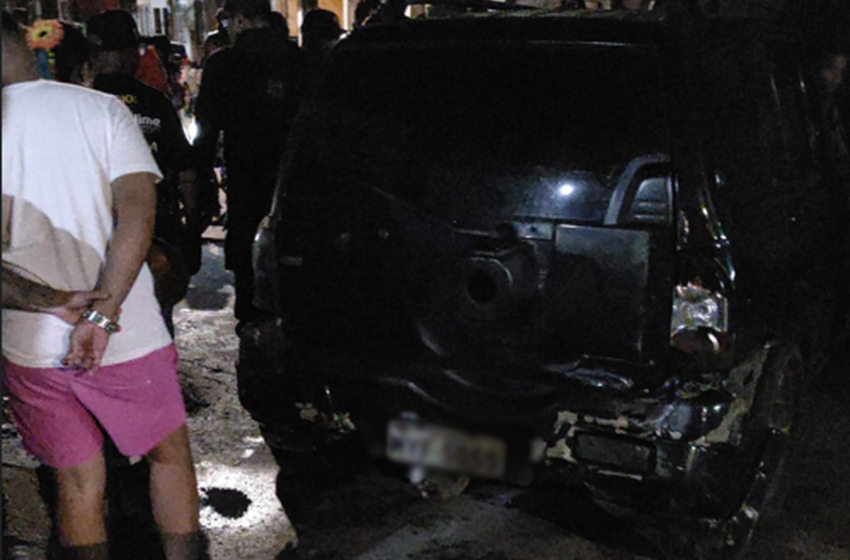  Carro atropela mulher em calçada durante confusão na Rua São João, em Aracaju – G1